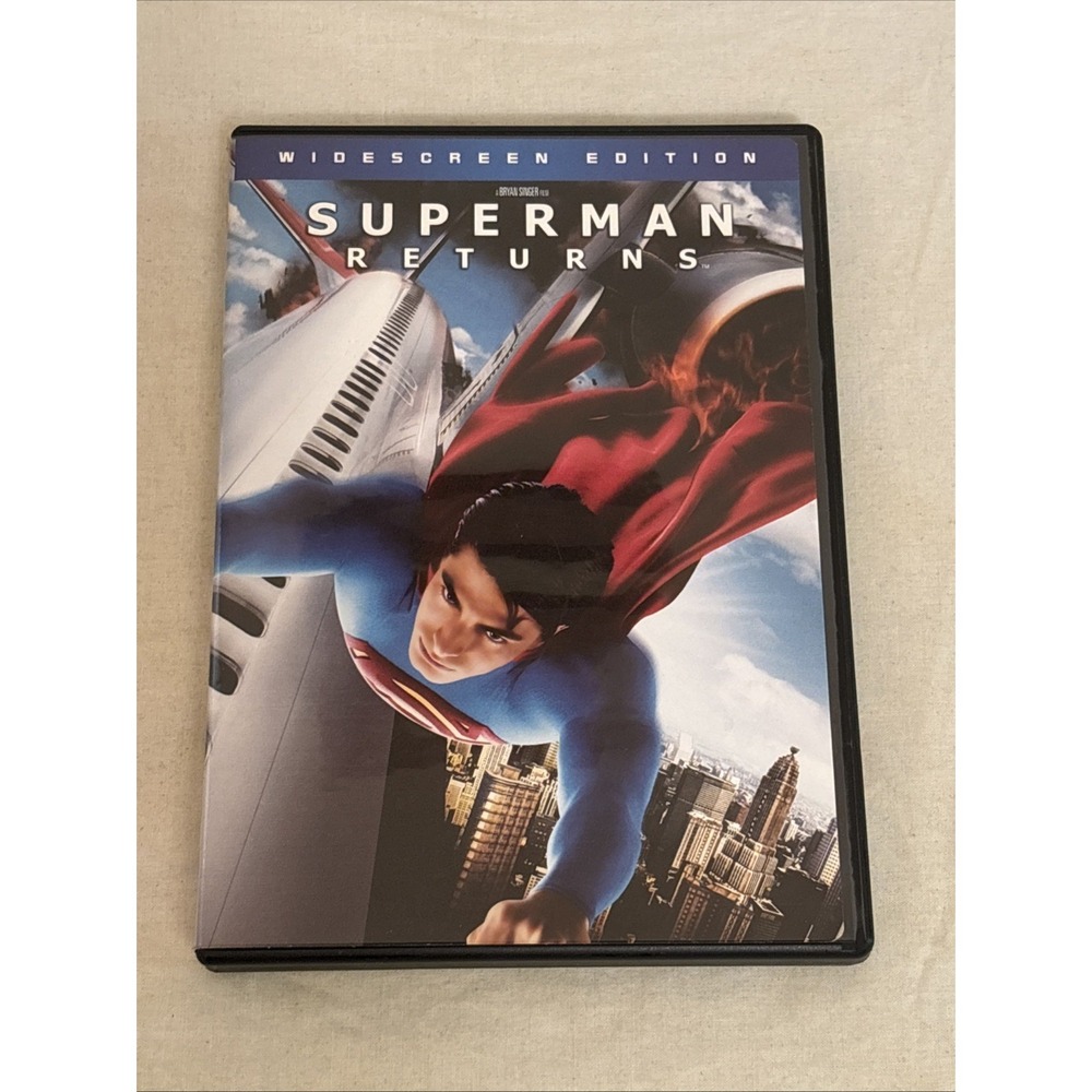 Superman Returns DVD 2006 Widescreen Edition Action Adventure Movie PG-13